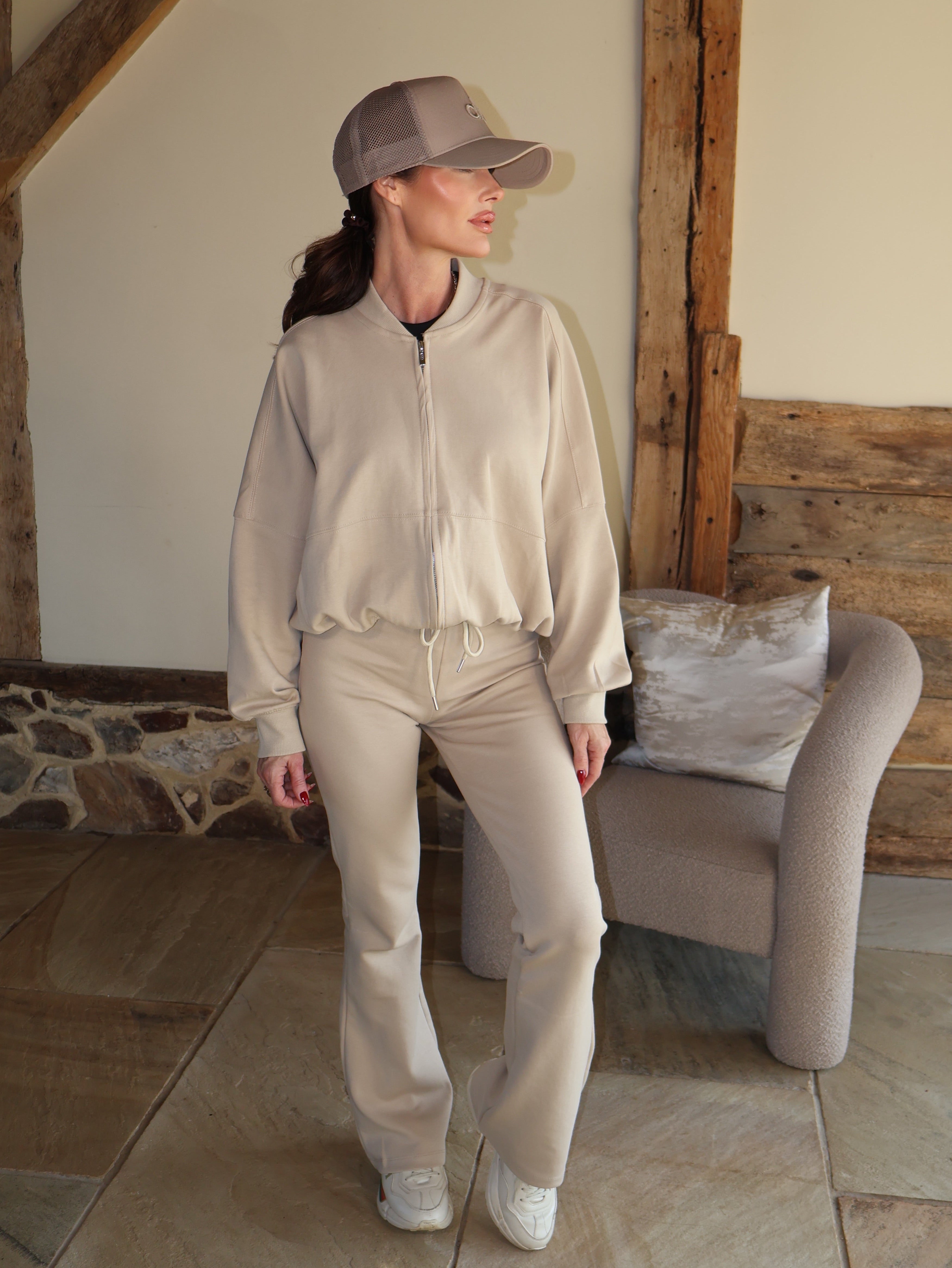 Oversized Bubble Hem Lounge  Set