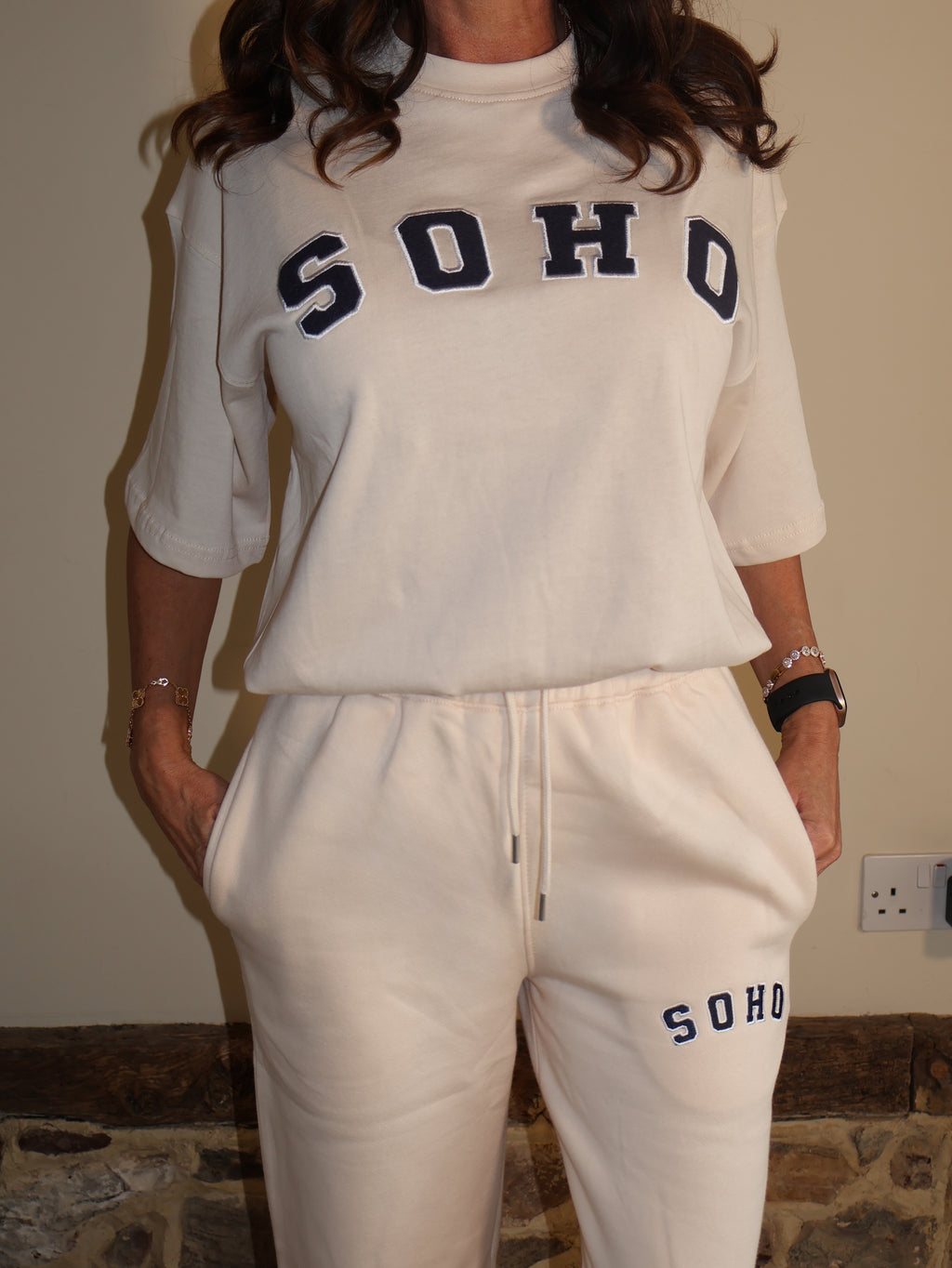 SOHO TRACKSUIT - T-SHIRT AND WIDE LEG BOTTOMS