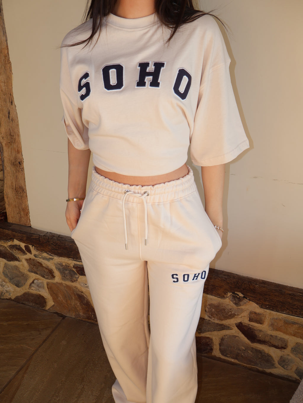 SOHO TRACKSUIT - T-SHIRT AND WIDE LEG BOTTOMS