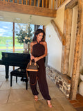 Halter neck jumpsuit