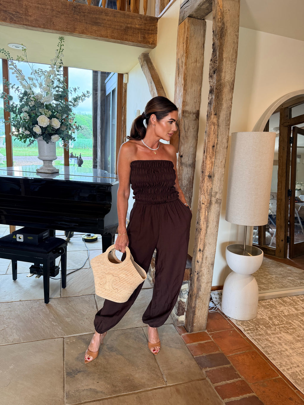 Bandeau Harem Jumpsuit