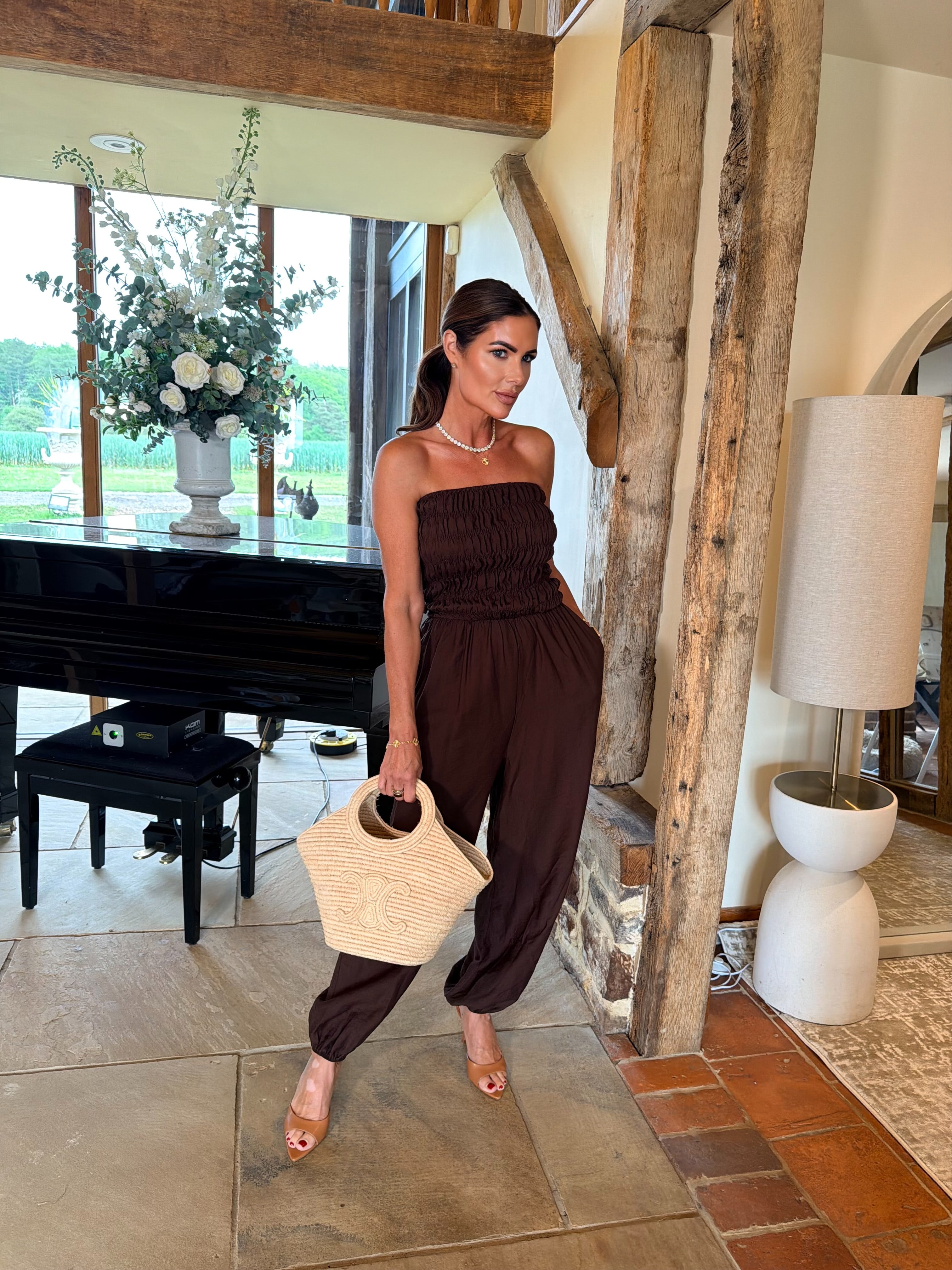 Bandeau Harem Jumpsuit