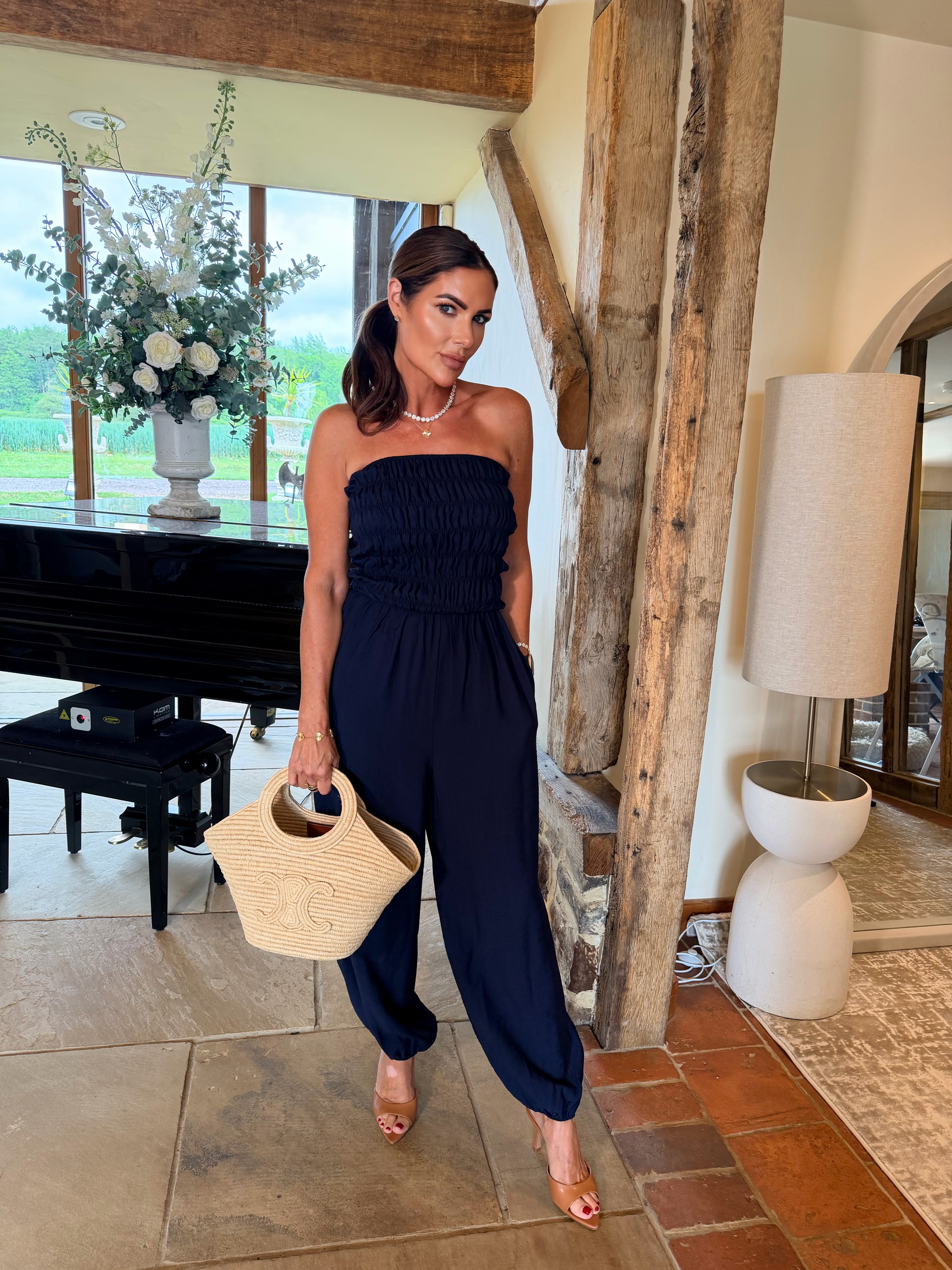 Bandeau Harem Jumpsuit